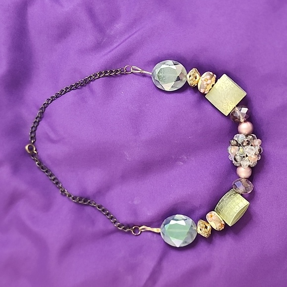 Hand Crafted Stylish One of a Kind Choker Necklace - Picture 3 of 14